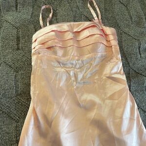 Amazon Pink Backless Dress